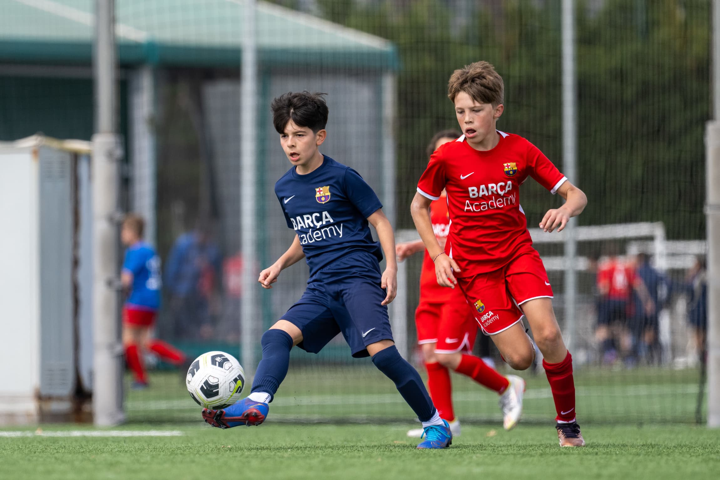 Séance d'entraînement Barça Academy
